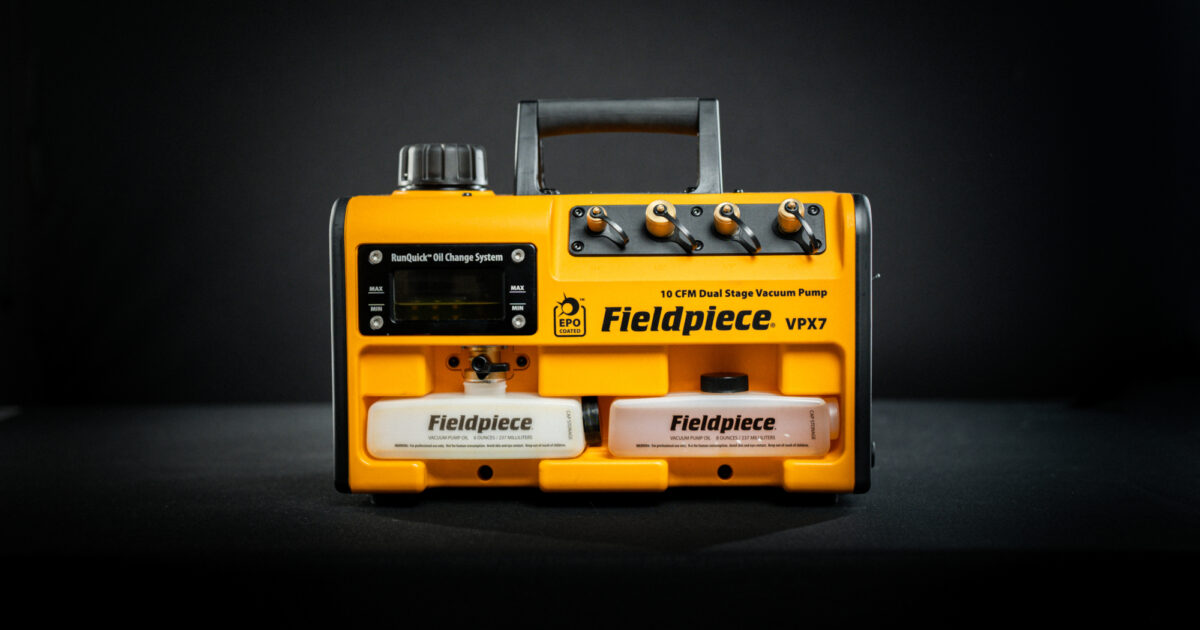 10 CFM Vacuum Pump | Fieldpiece Europe