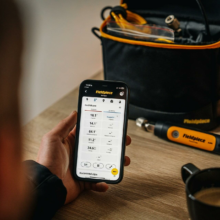 Strumenti wireless HVACR collegati a Job Link